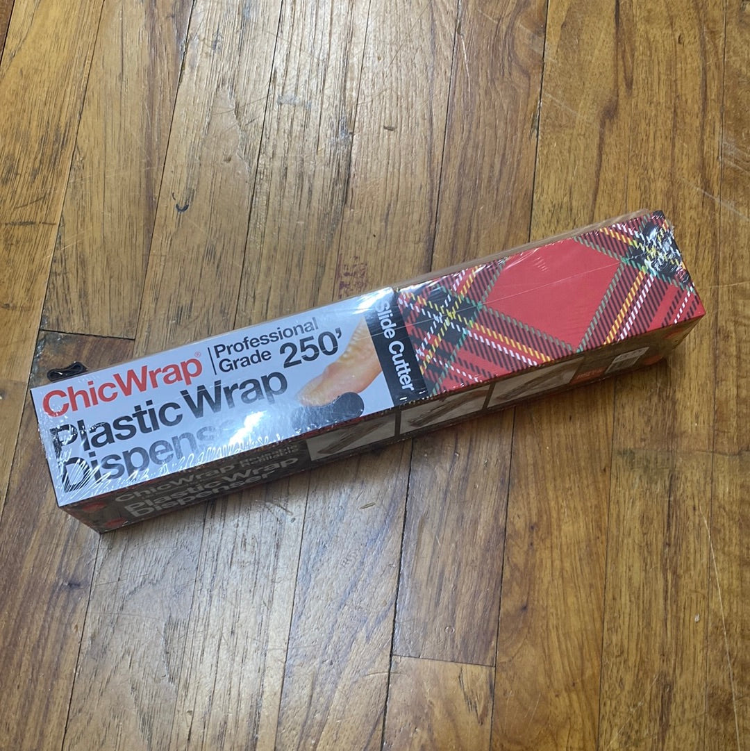 ChicWrap Plastic Wrap DISPENSER/MARBLE