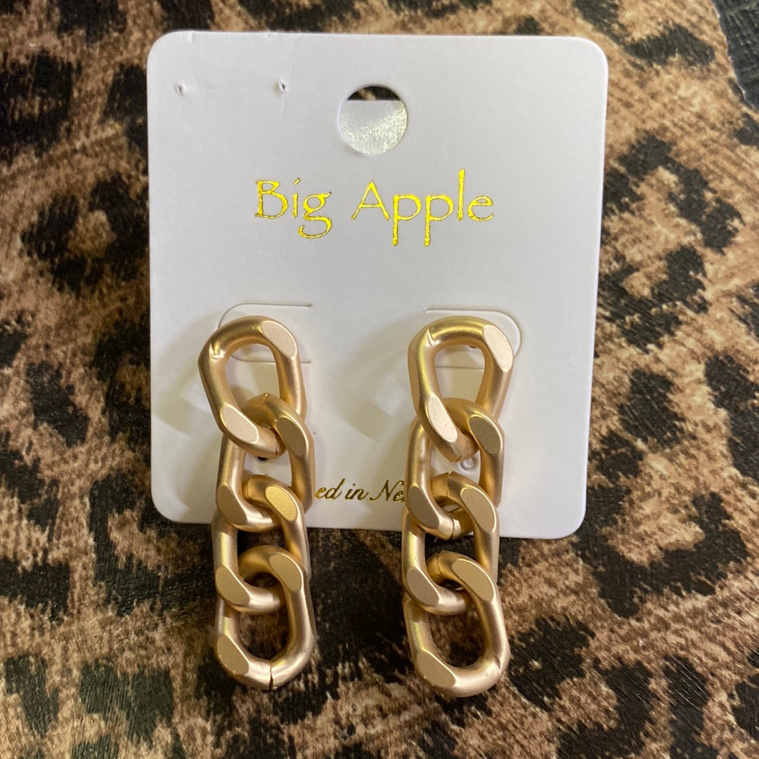 Big Chain Link Earrings