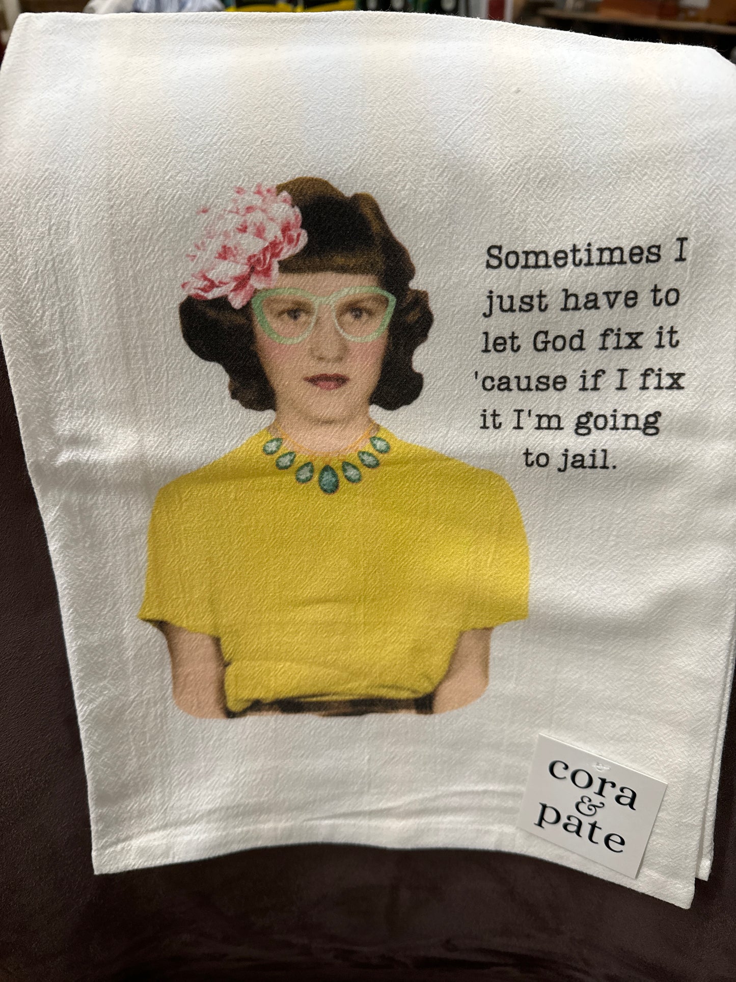 COTTON TEA TOWEL-FIX IT