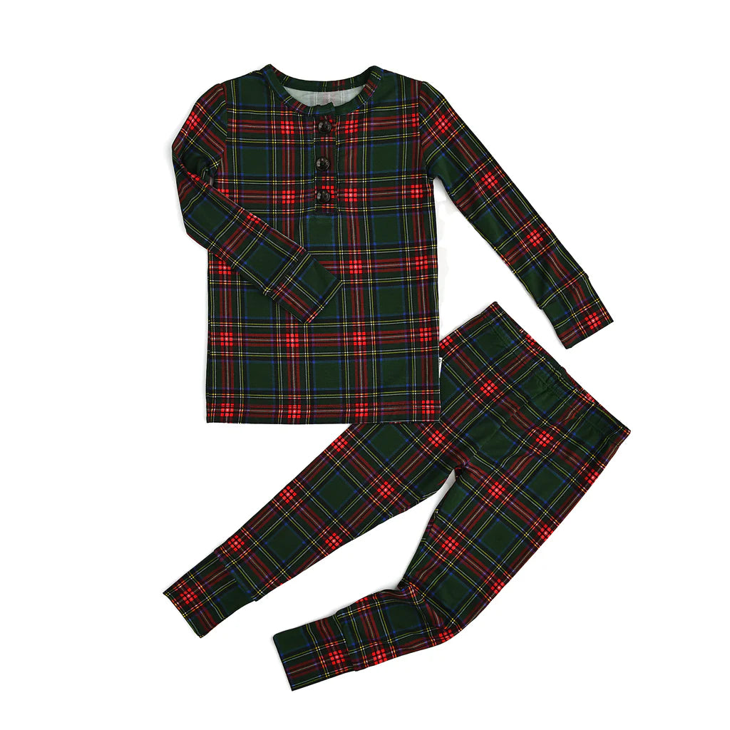 GIGI & MAX 2 PIECE PJS-KANE TARTAN