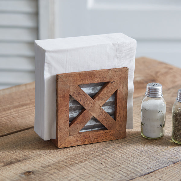 BARN DOOR NAPKIN HOLDER