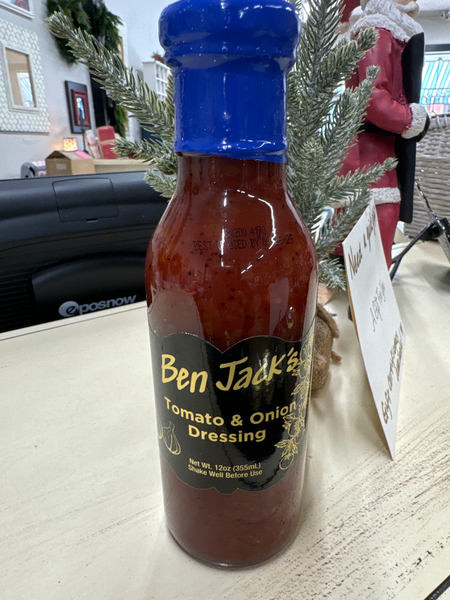 BEN JACK LAREDO SALAD DRESSING-TOMATO& ONION