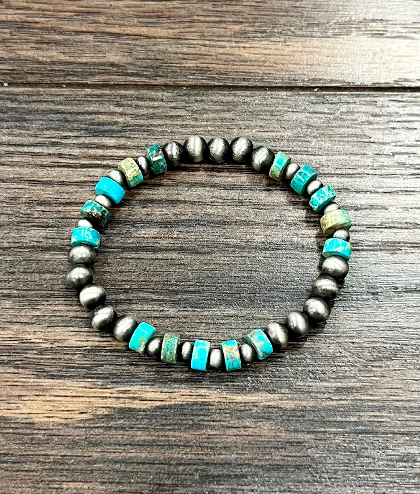 ISAC NAVAJO PEARL GEMSTONE BRACELET