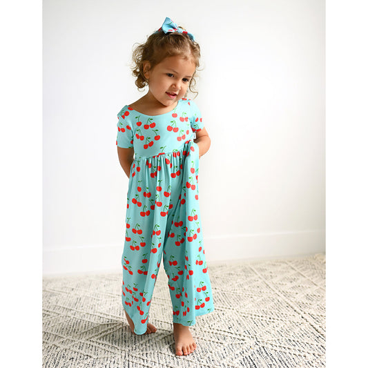 GIGI & MAX JOJO CHERRIES ROMPER