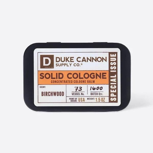 DUKE CANNON SOLID COLOGNE-BIRCHWOOD