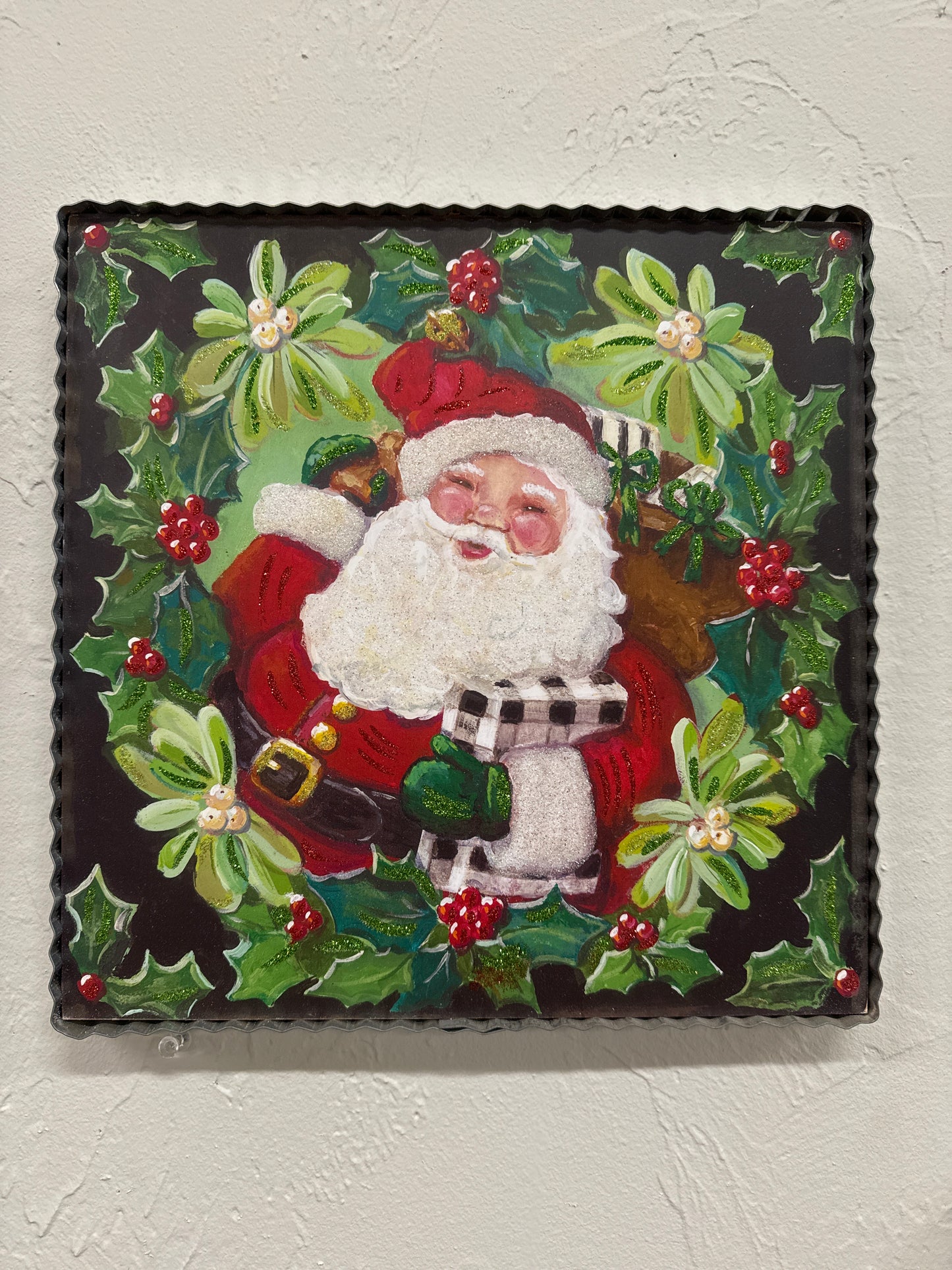 HAMILTON HOLLY SANTA-12X12