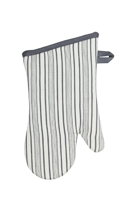 MU OVEN MITT-STAINLESS STRIPE