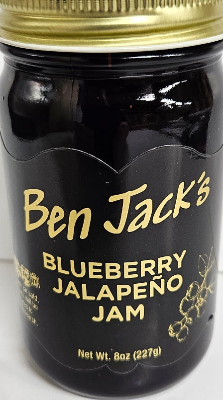 BEN JACK LARADO JALAPENO JAM-BLUEBERRY