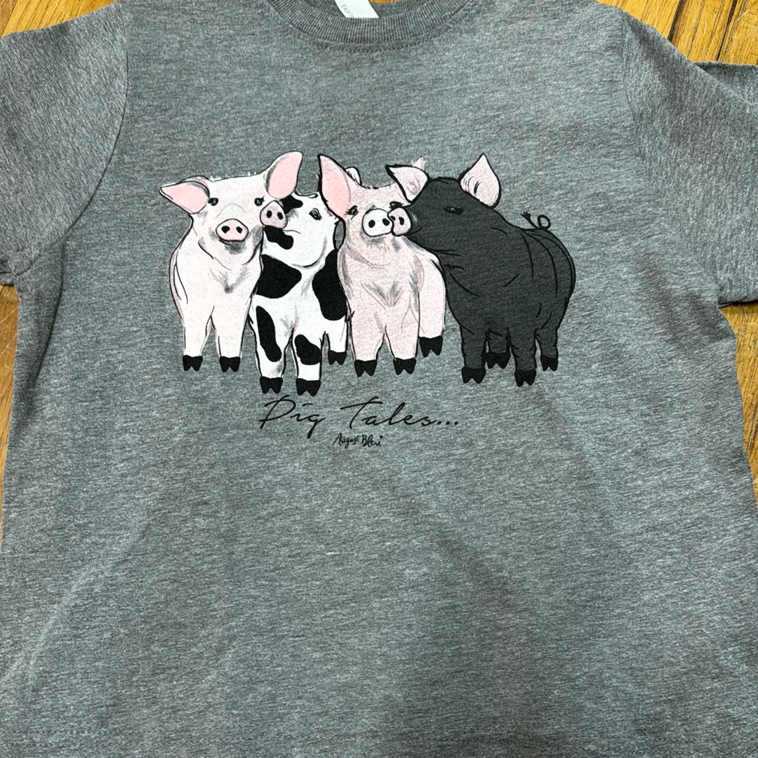 PIG TALES T SHIRT-SMALL