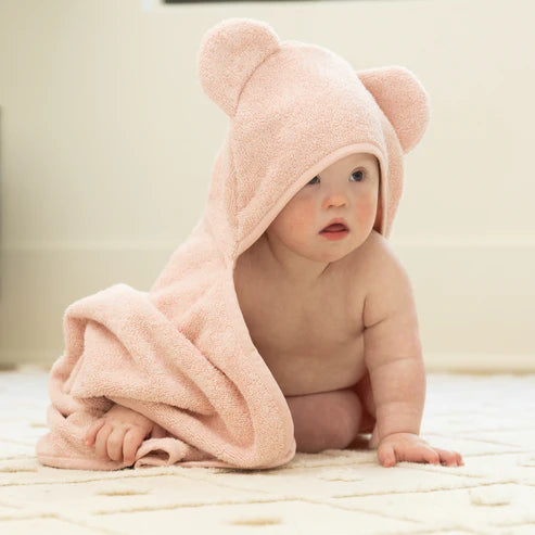 BELLA TUNNO- HOODED TOWEL WASH MITT SET-BLUSH