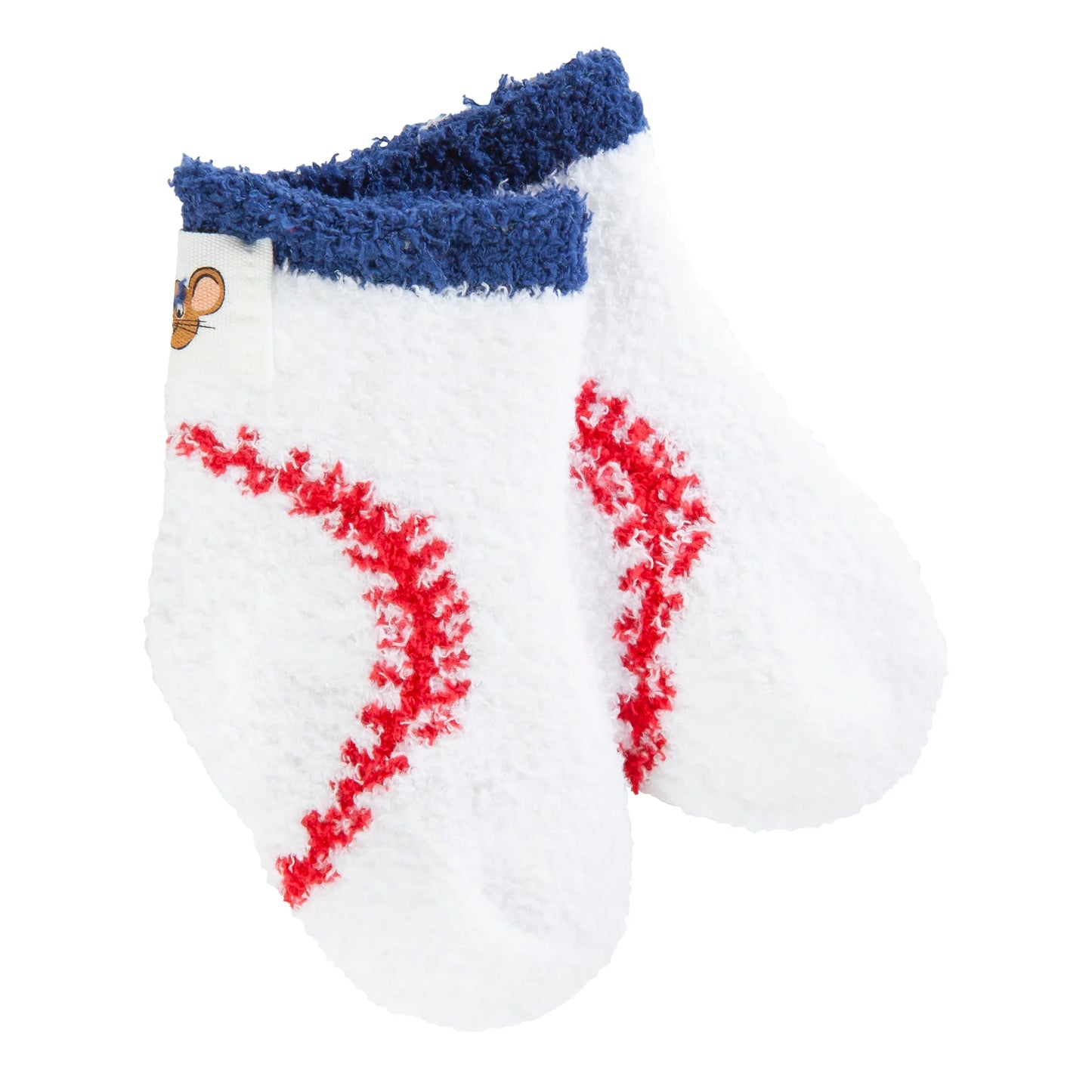 WORLDS SOFTEST SOCK-BASEBALL 0-12 MO