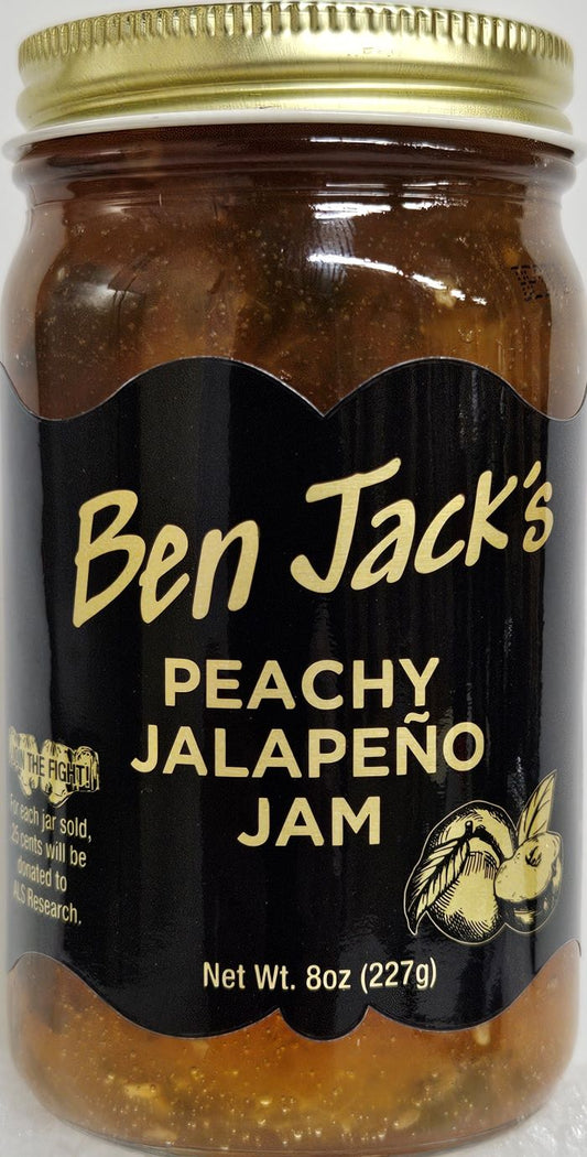 BEN JACK LARADO JALAPENO JAM-PEACHY