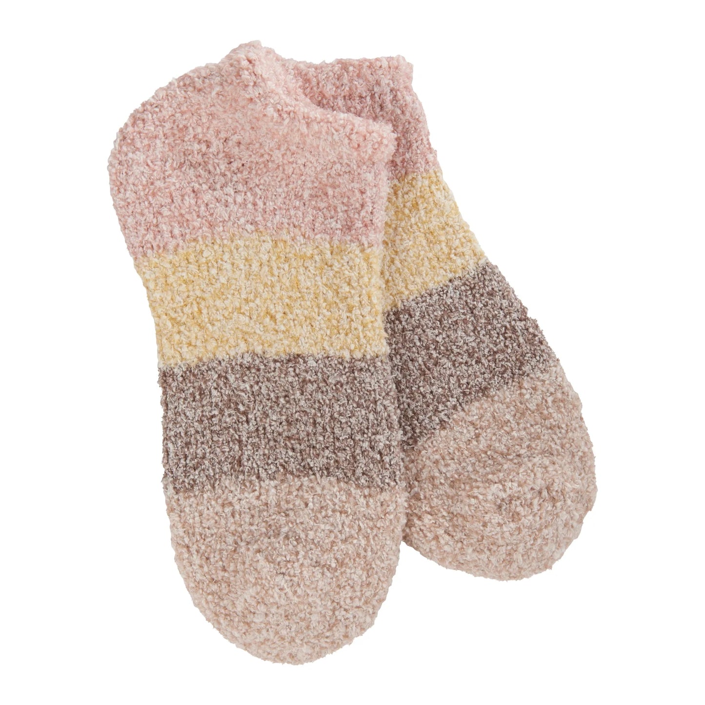 WORLDS SOFTEST SOCKS-LOW SOCKS ROSE MULT