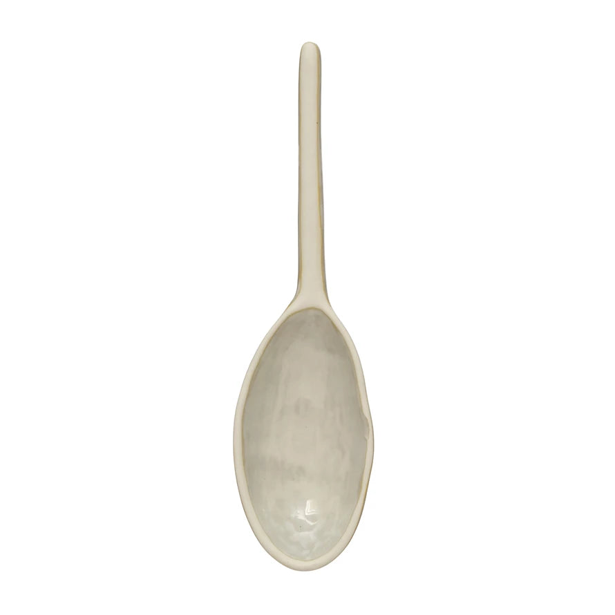 REACTIVE GLAZE STONEWARE SPOON