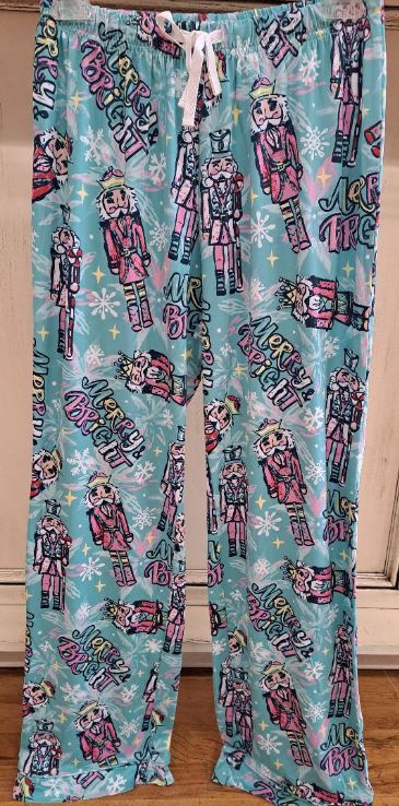 SOFT MERRY & BRIGHT NUTCRACKER LOUNGE PANTS