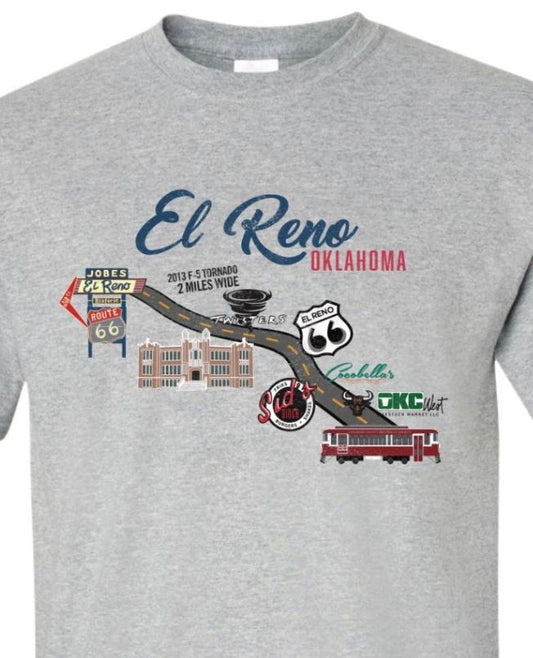 CUSTOM VINTAGE RT 66 T-SHIRT L/S