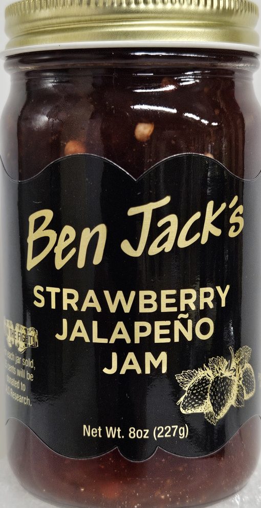 BEN JACK LARADO JALAPENO JAM-STRAWBERRY