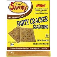 SAVORY SEASONING/CINNAMON TOAST