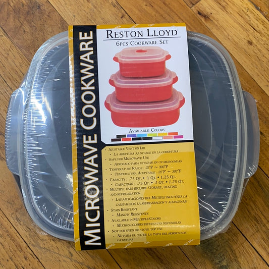 MICROWAVE COOKWARE/BLACK