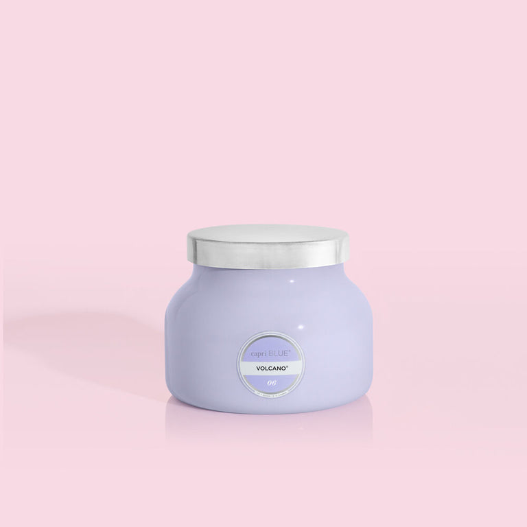 CAPRI BLUE PETITE JAR LAVENDER VOLCANO