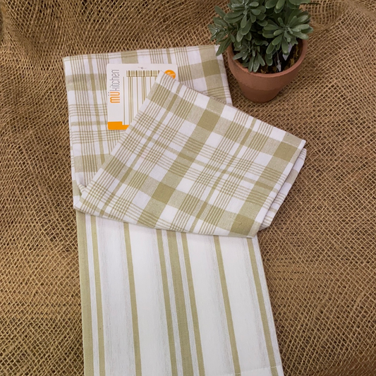 FARMHOUSE TOWELS/KHAKI