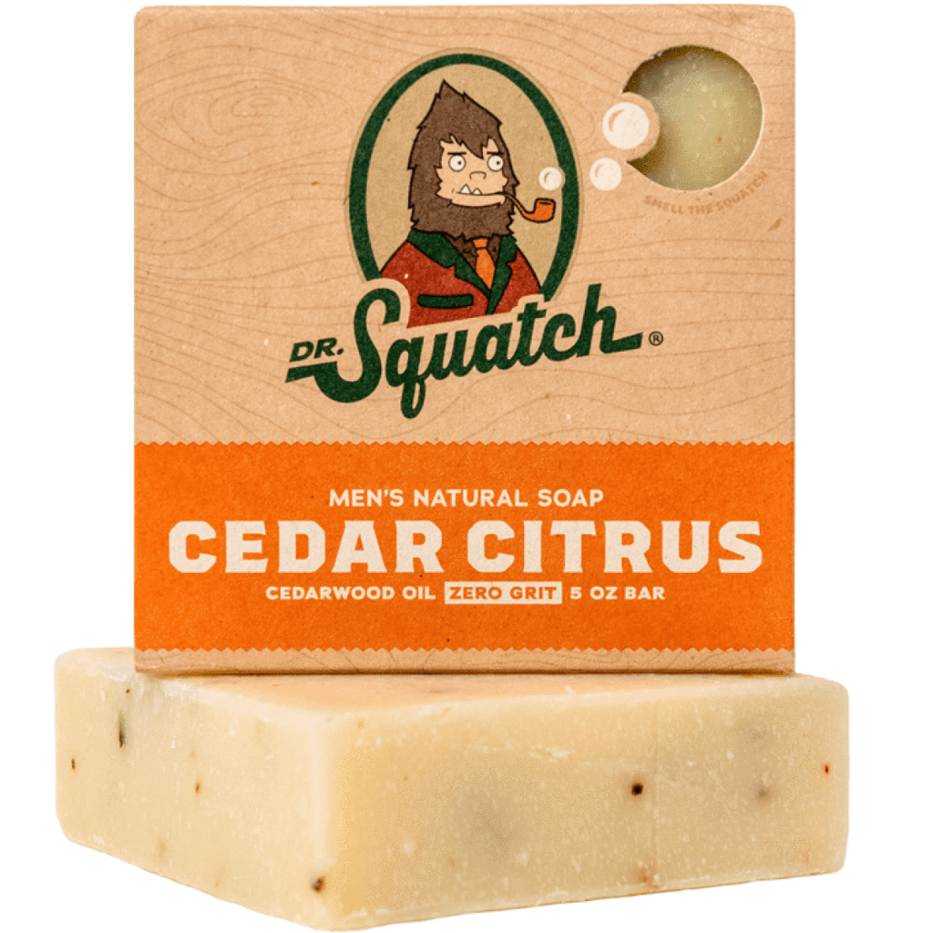 DR. SQUATCH BAR SOAP/CEDAR CITRUS