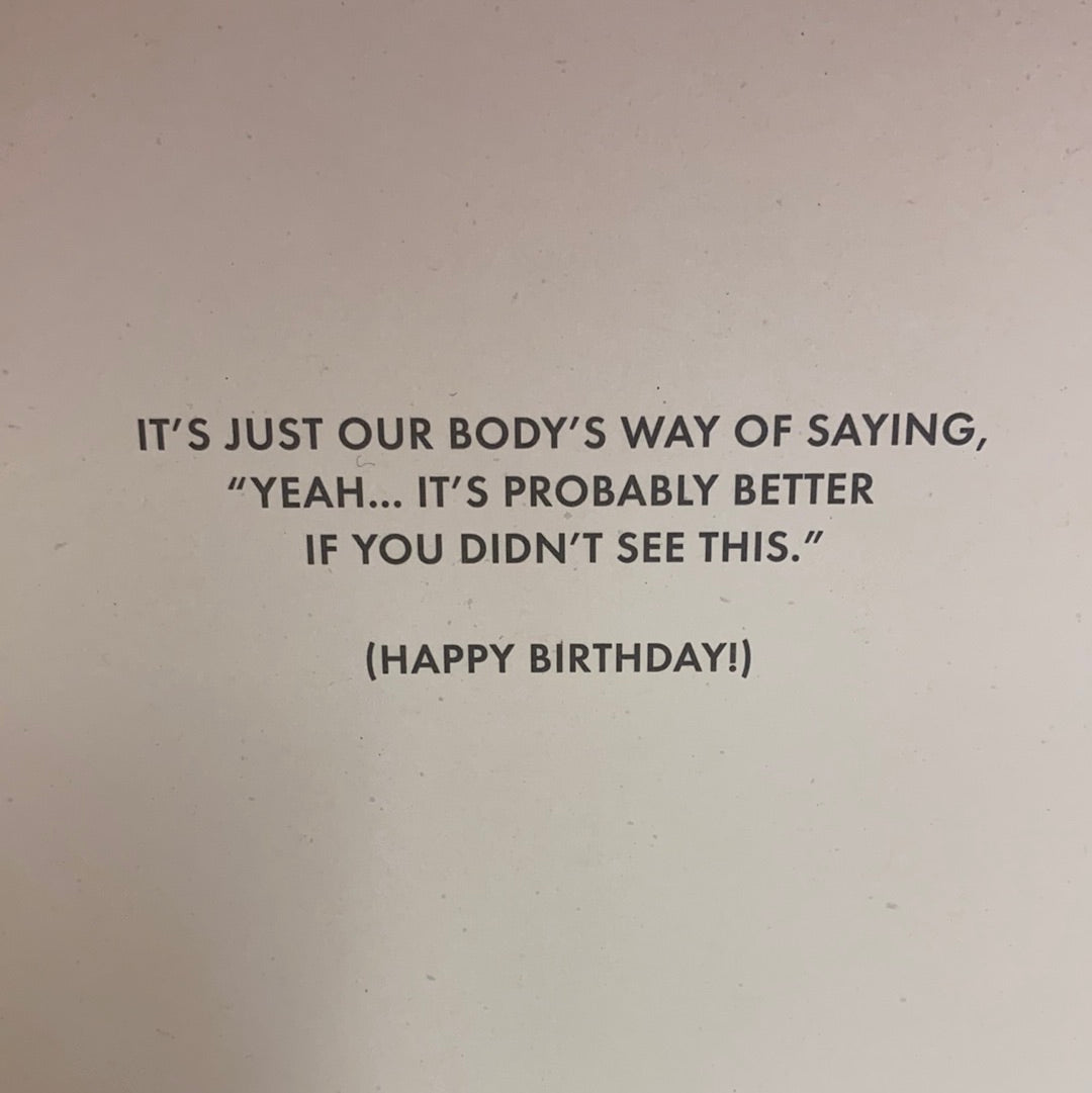 BIRTHDAY/OUT OF FOCUS CARD