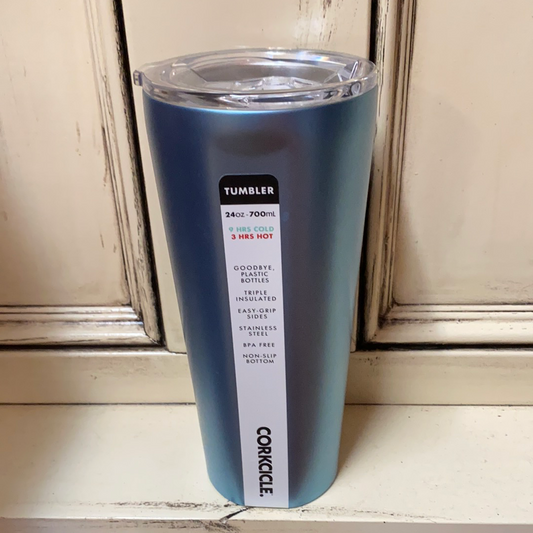 CORKCICLE METALLIC TUMBLER 24OZ/MOON STONE