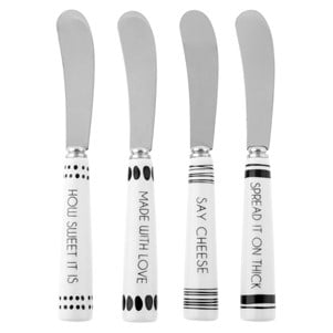 SET OF 4 MILO CHEESE SPREADERS