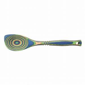 PAKKA PEACOCK CORNER SPOON 12"